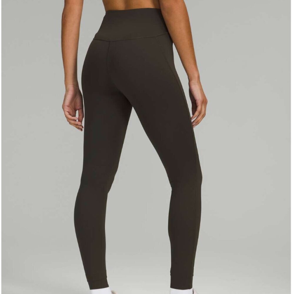 NWT Lululemon Base Pace High-Rise Running Tight 28" Dark Olive - Picture 7 of 7